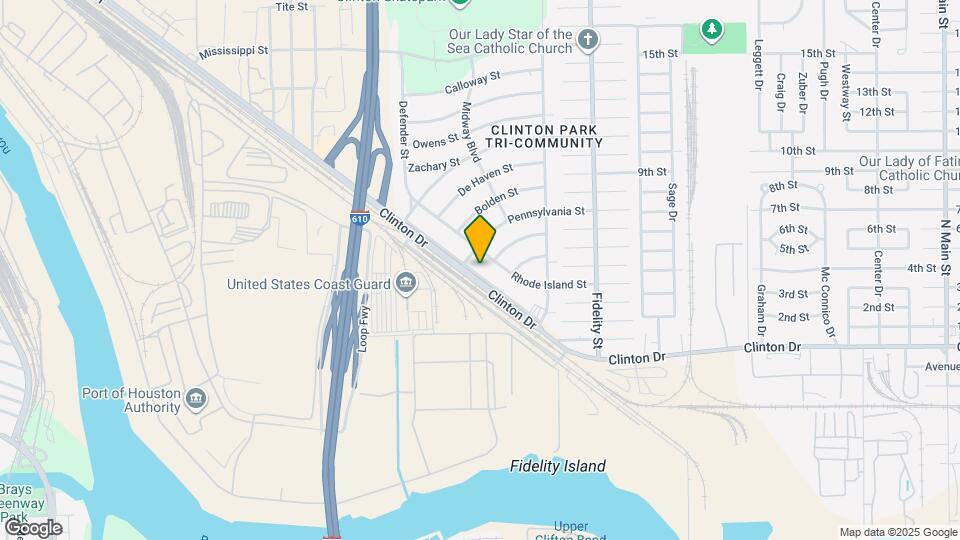 9413 Clinton Dr Map and Location Details