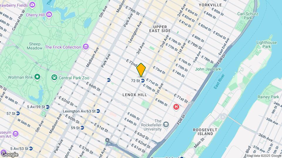 1343 Second Ave Map and Location Details