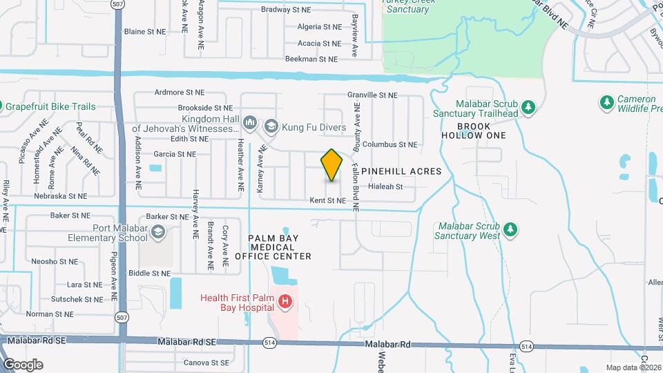 441 Dunbar Ave Map and Location Details