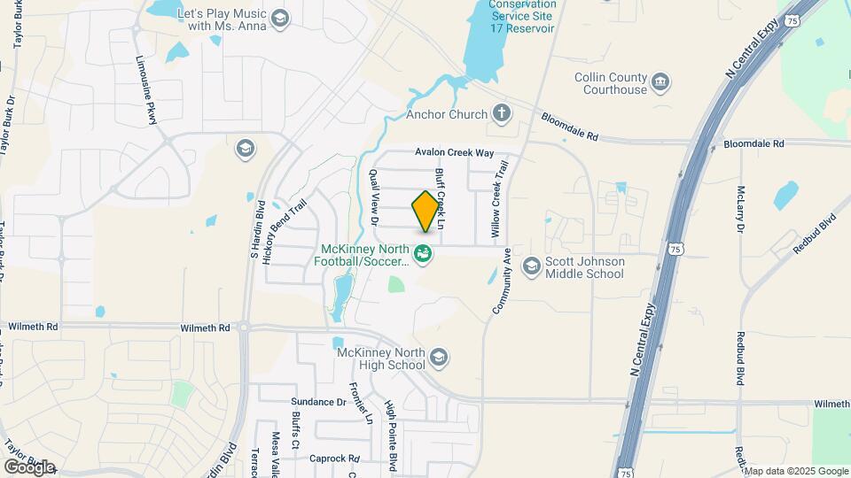 2512 Brinlee Branch Ln Map and Location Details