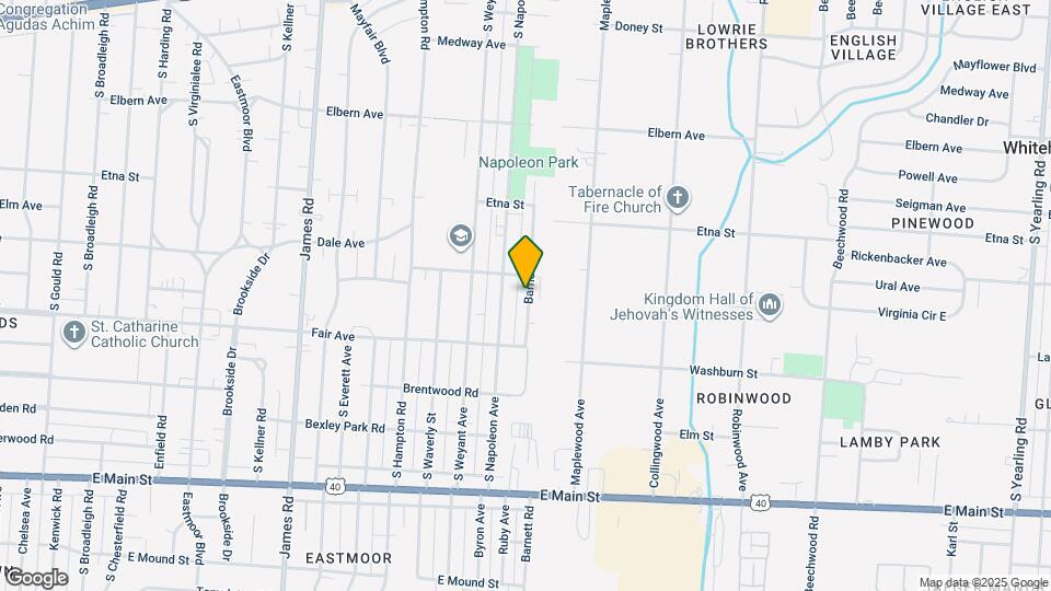 493 Barnett Rd Map and Location Details