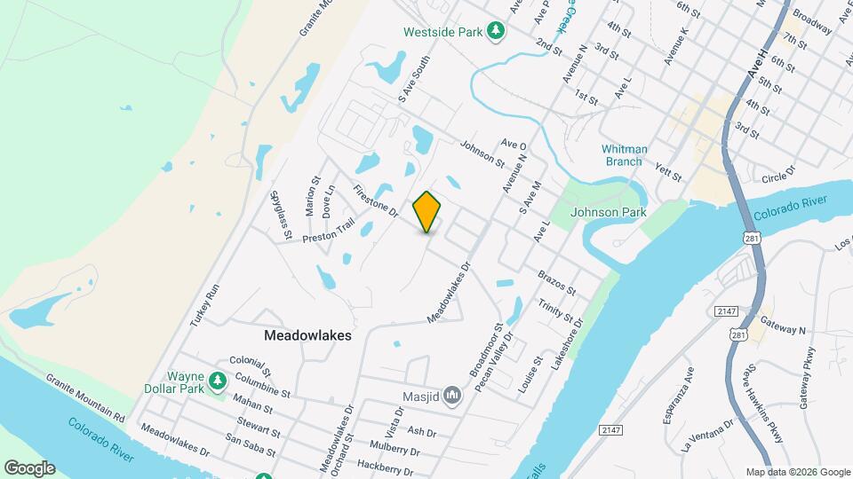 301 Firestone Dr Map and Location Details