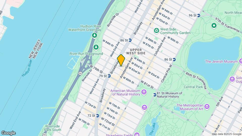 203-211 W 81st St Map and Location Details