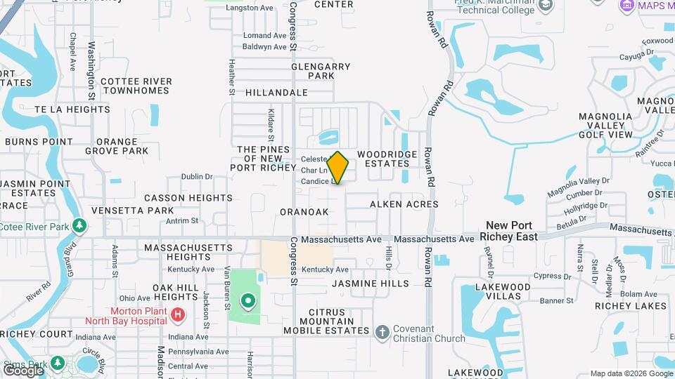 7140 Bellaire Terrace Map and Location Details