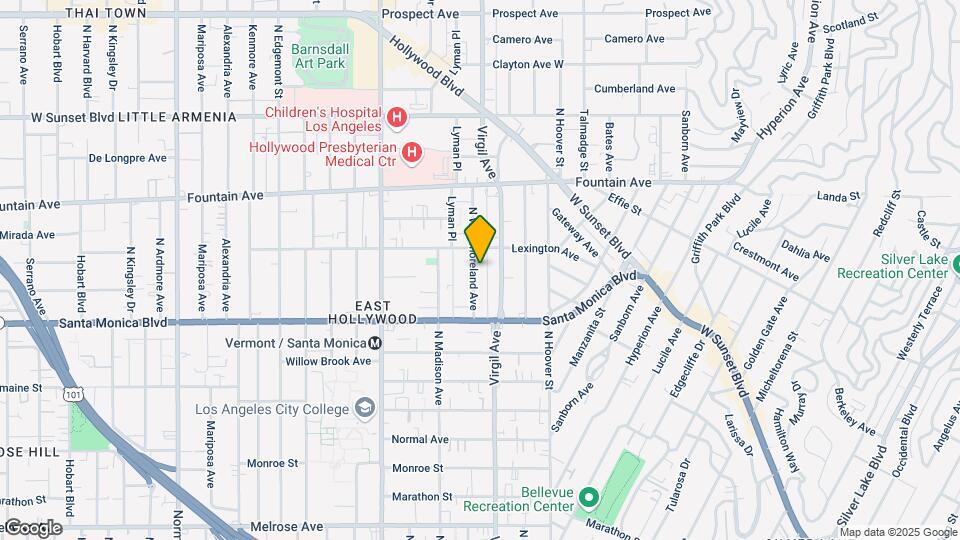 1164 Westmoreland Ave Map and Location Details