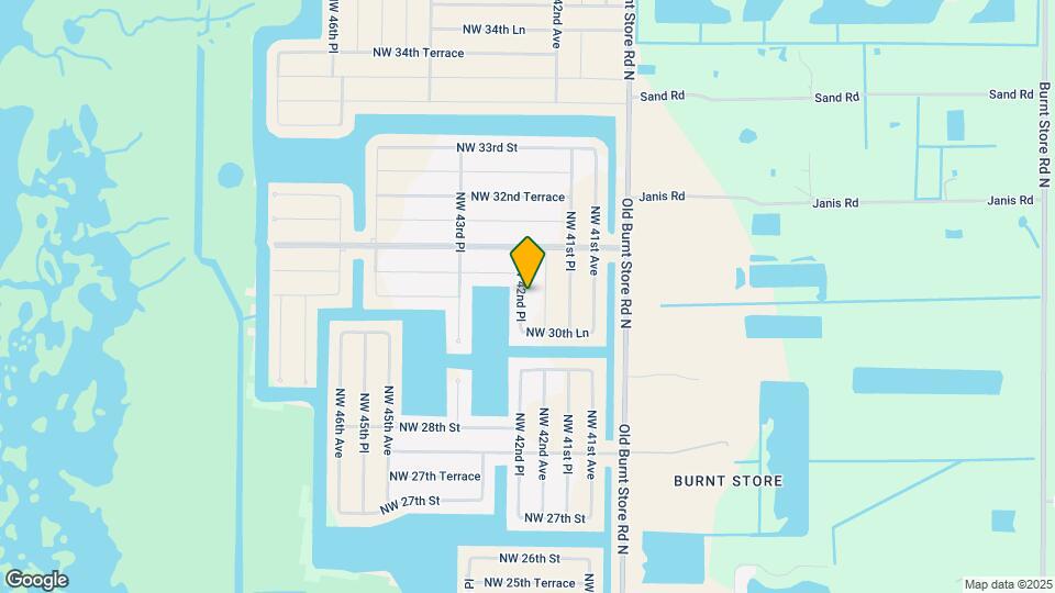 3101 NW 42nd Pl Map and Location Details