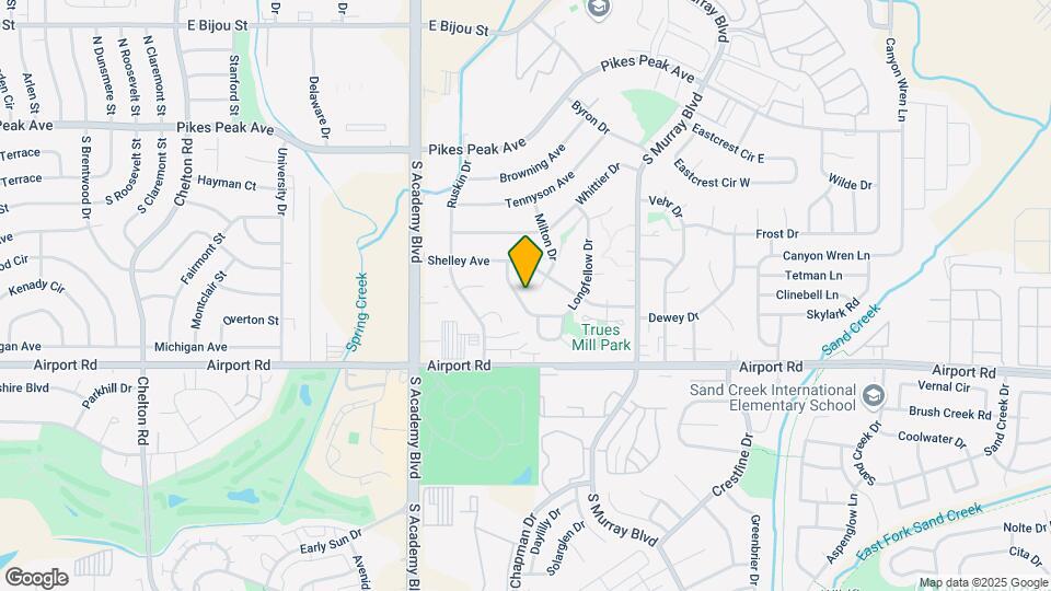 332 Longfellow Dr Map and Location Details