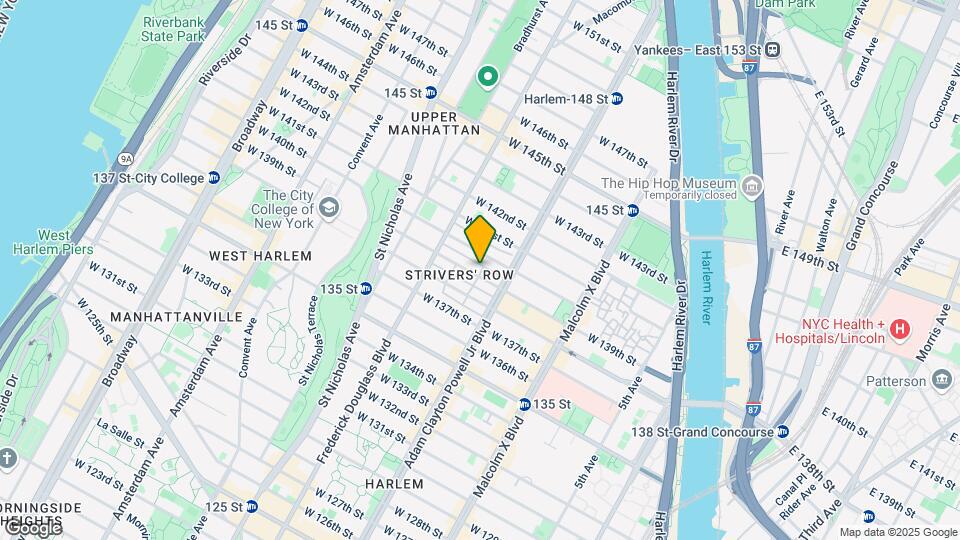 219 W 139th St Map and Location Details