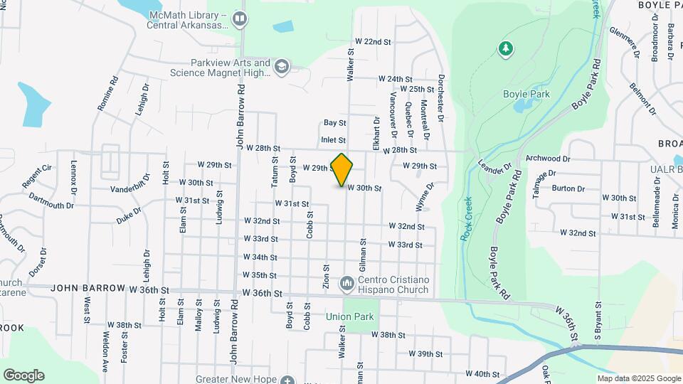 3004 Walker St Map and Location Details