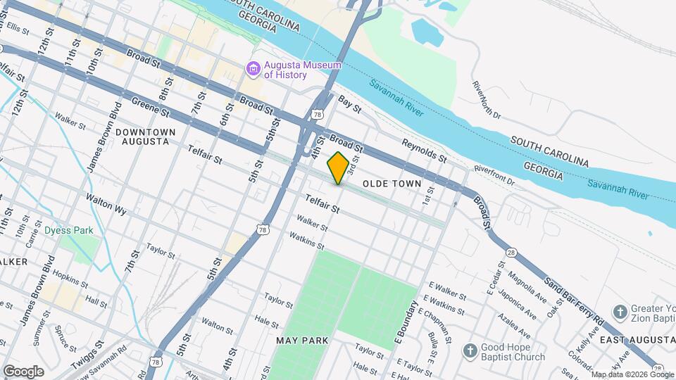 304 Greene St Map and Location Details