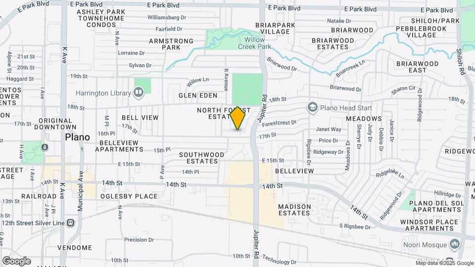 1821 17th St, Unit 1 Mapa y Detalles de la Ubicación