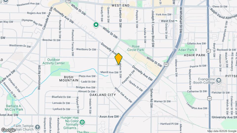 937 Lawton St SW Map and Location Details