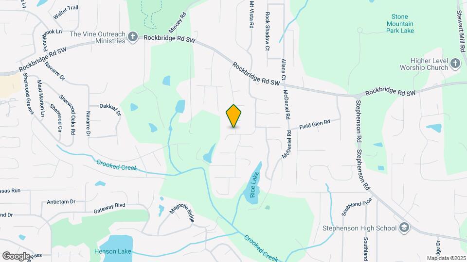 597 Lakewater View Dr Map and Location Details