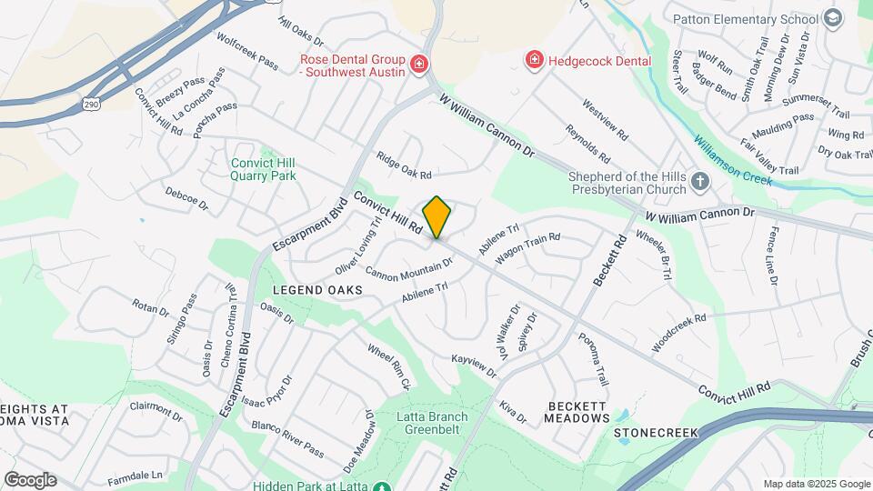 7401 Whistlestop Dr Map and Location Details