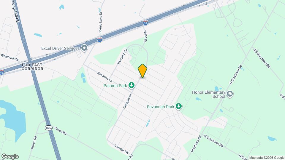 10606 Pablo Way, Unit 156 Map and Location Details