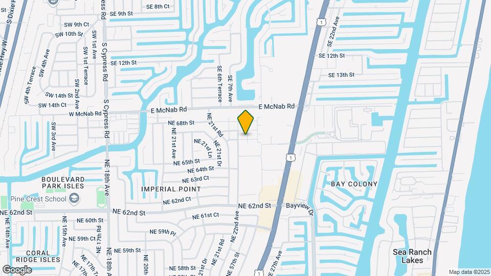 2201 NE 66th St Map and Location Details