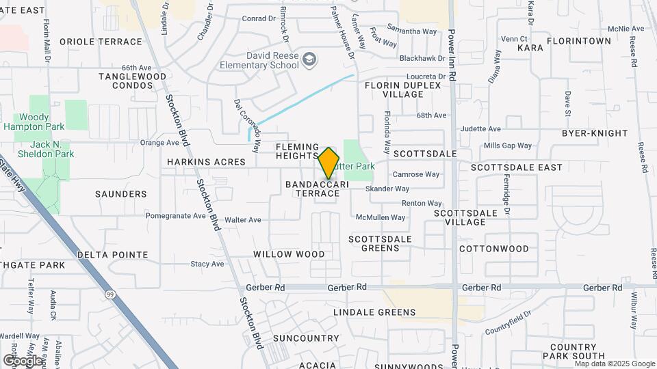 7419 Skander Way Map and Location Details