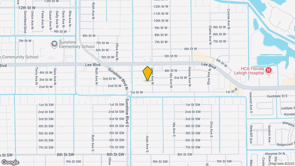 3004 2nd St W Map and Location Details