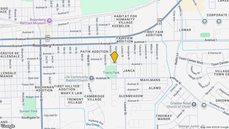 1326 Damon St, Unit 5A Map and Location Details