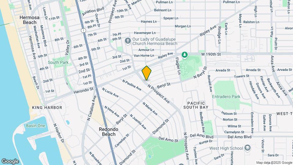 1201 Amethyst St Mapa y Detalles de la Ubicación