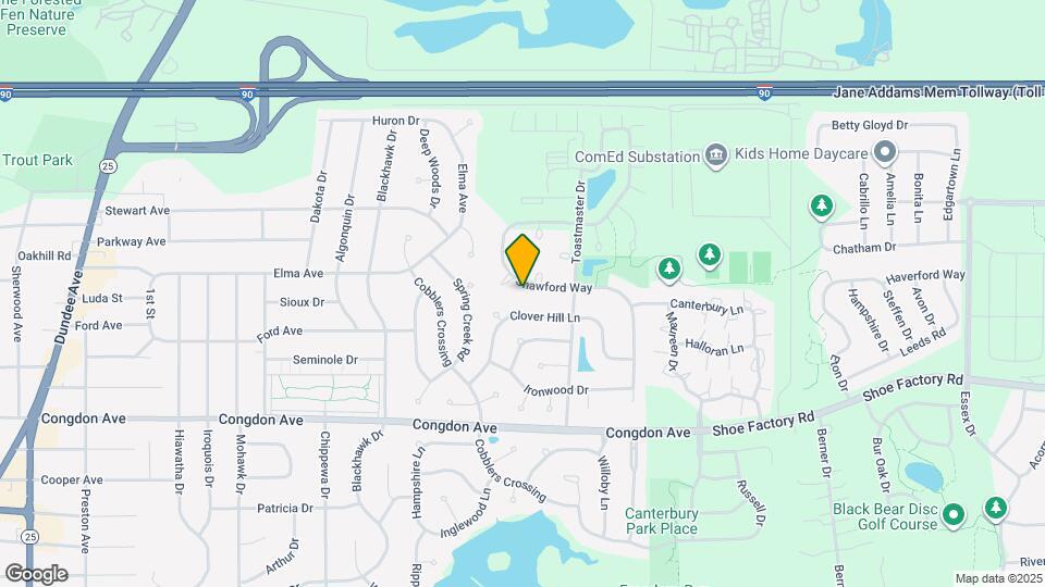 1246 Shawford Way Map and Location Details