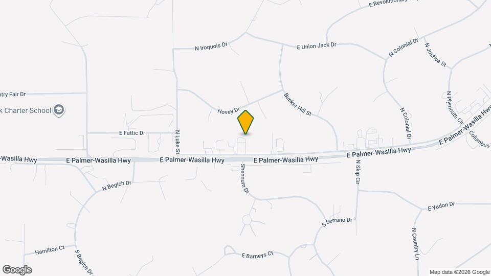 5001 E Mayflower Ln Map and Location Details