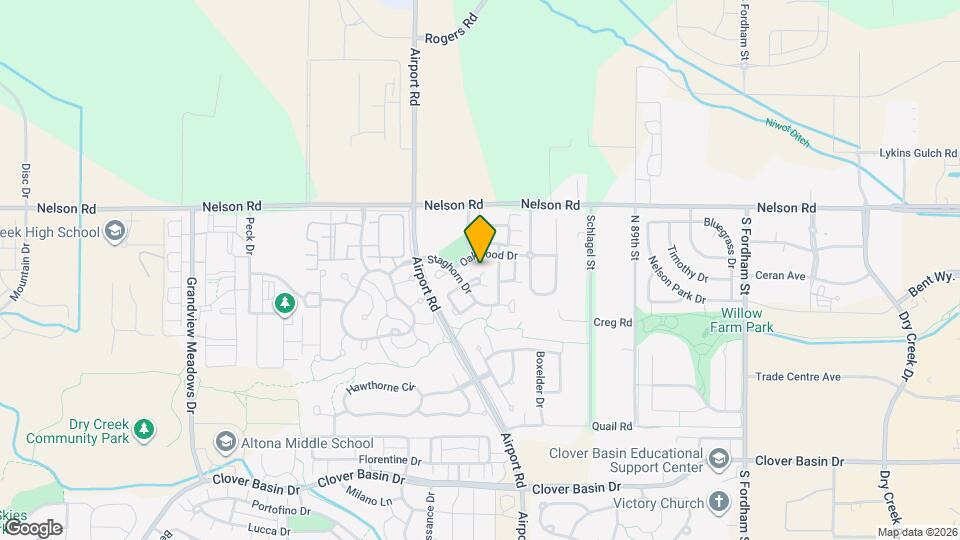 719 Thornwood Way Map and Location Details