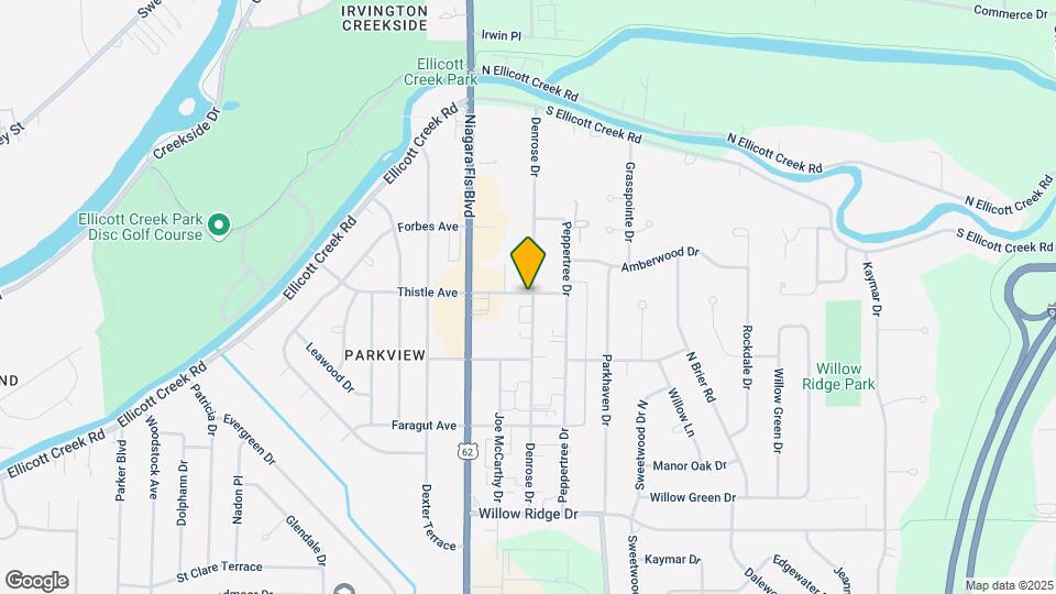 216 Denrose Dr Mapa y Detalles de la Ubicación
