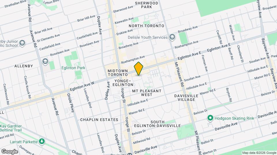 70 Dunfield Ave, Unit SI ID1572330P Map and Location Details