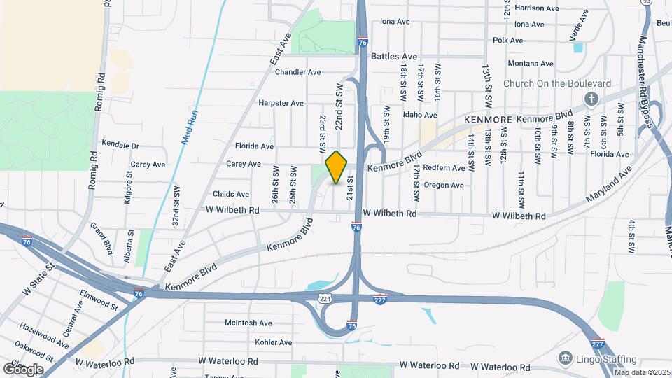 2319 22nd St SW Map and Location Details
