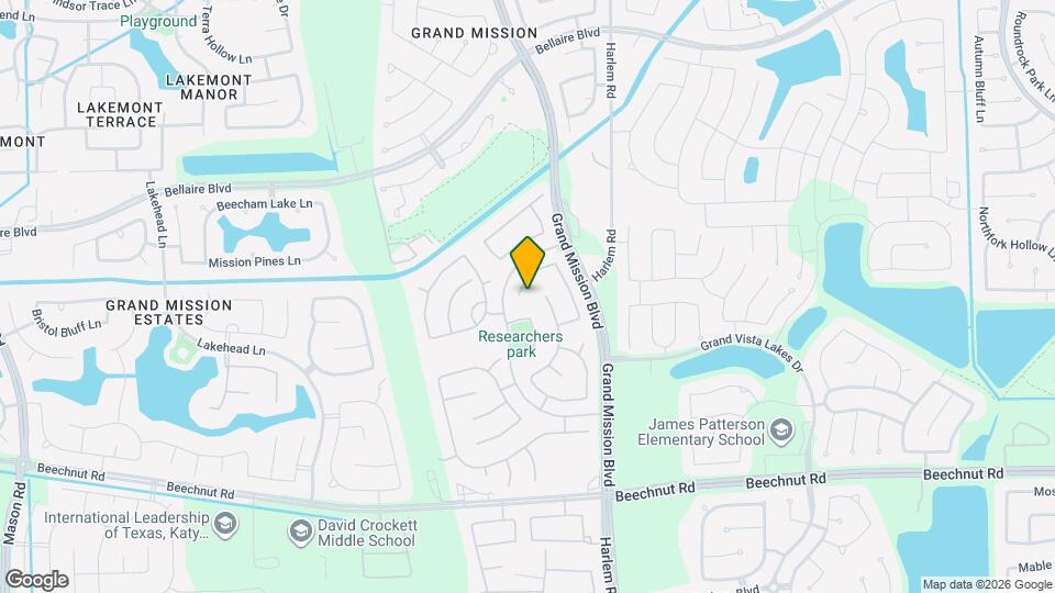 19223 Mustang Pointe Ln Map and Location Details