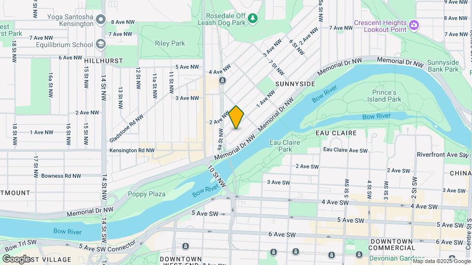 1027 1st Ave NW Map and Location Details