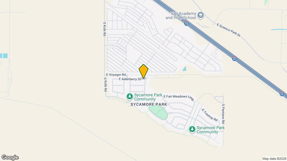 7360 E Alderberry St Map and Location Details