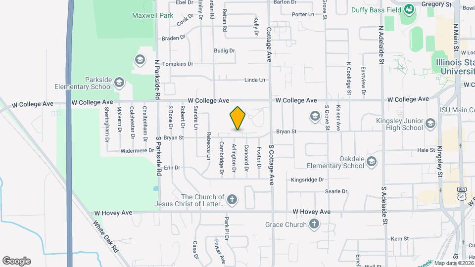 1614 Bryan St, Unit 2b Mapa y Detalles de la Ubicación