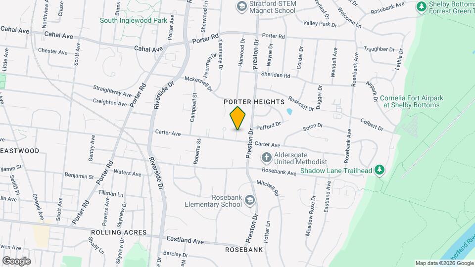 2323 Carter Ave Map and Location Details