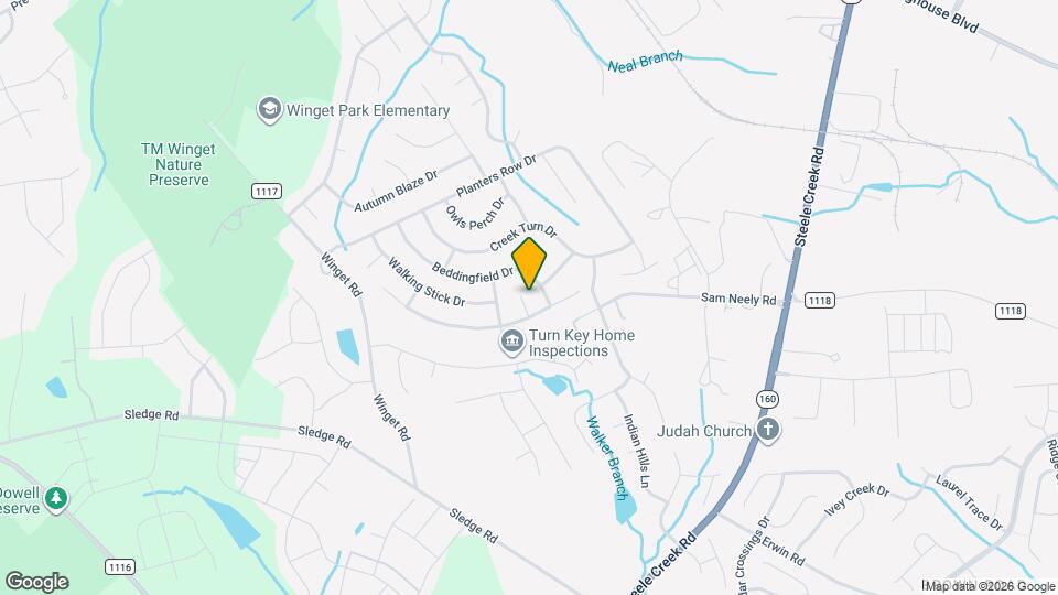 13119 Young Fawn Ct Mapa y Detalles de la Ubicación