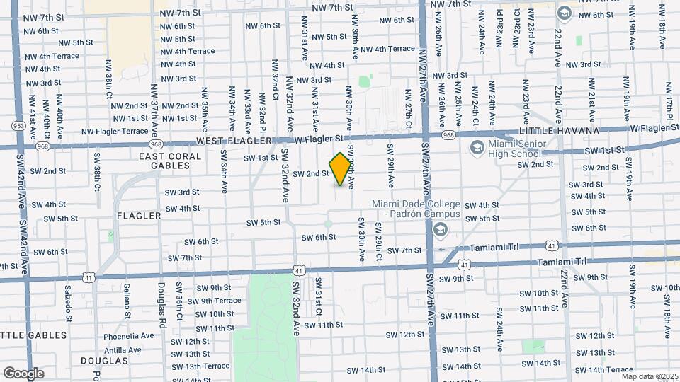 301 SW 30th Ct Map and Location Details