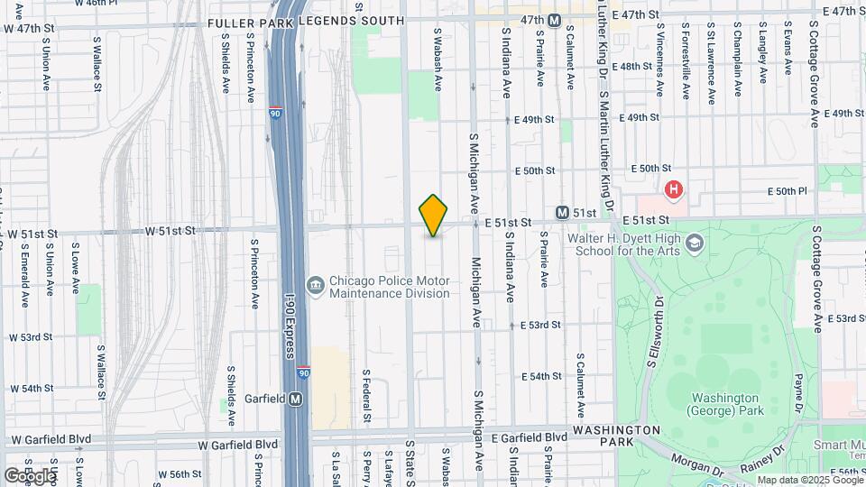 5116 S Wabash Ave Map and Location Details