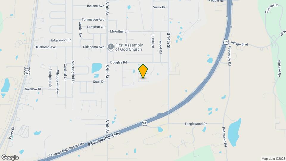 1205 Stonegate Ln Map and Location Details