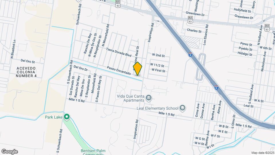 2207 Paseo Encantado Map and Location Details