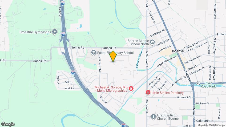 137 Cibolo Creek Dr Map and Location Details