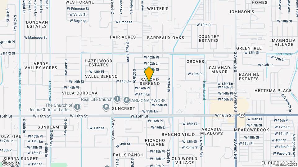 3565 W 14th St Map and Location Details