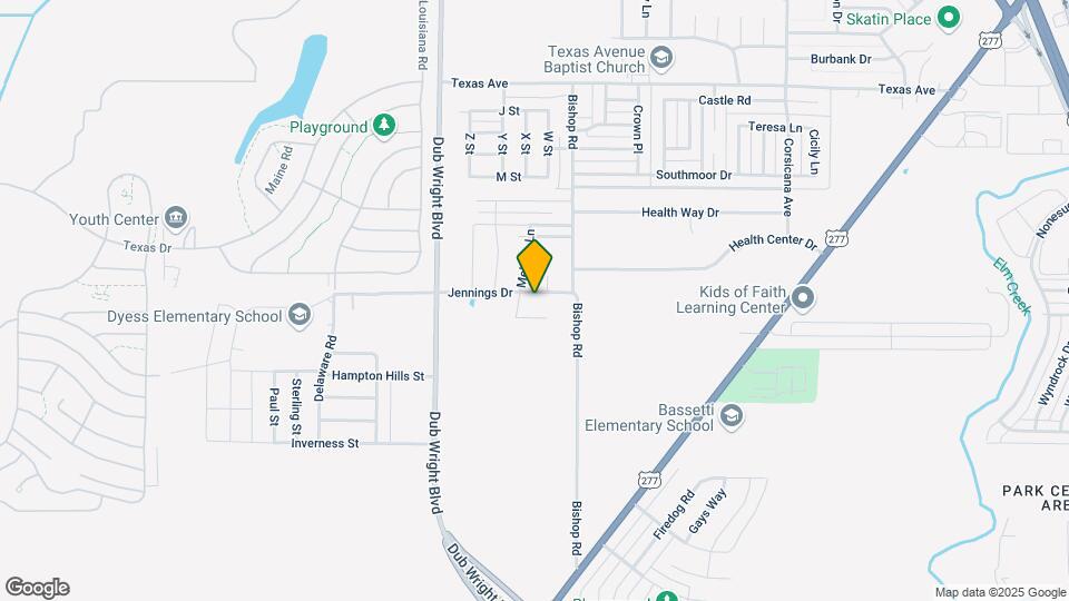 6035 Jennings Dr Map and Location Details