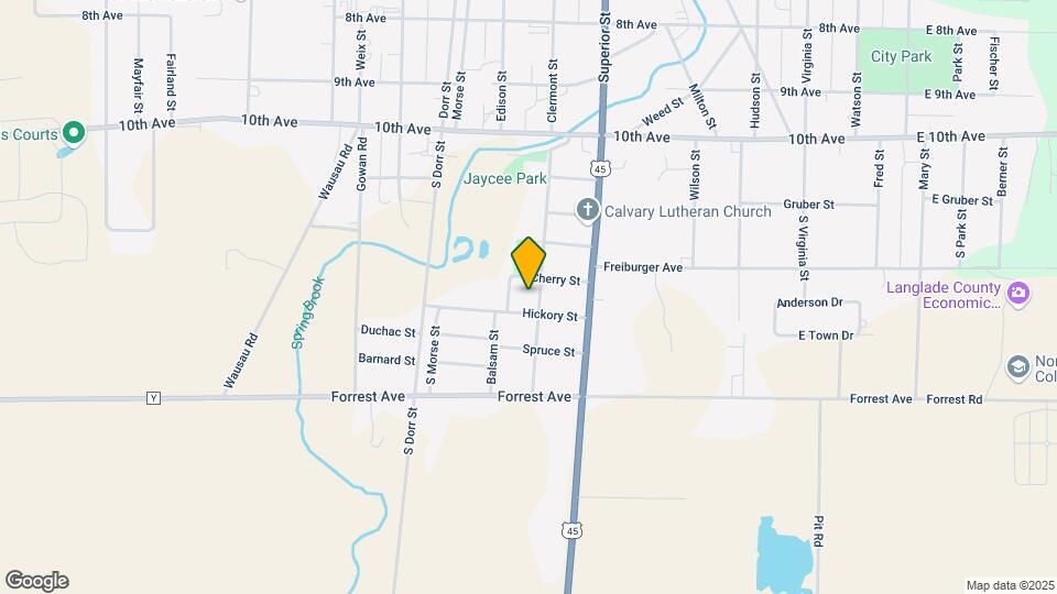 514 S Clermont St Map and Location Details