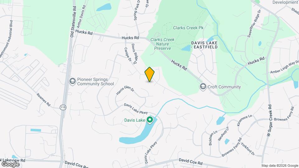 8910 Woodland Hills Rd Map and Location Details