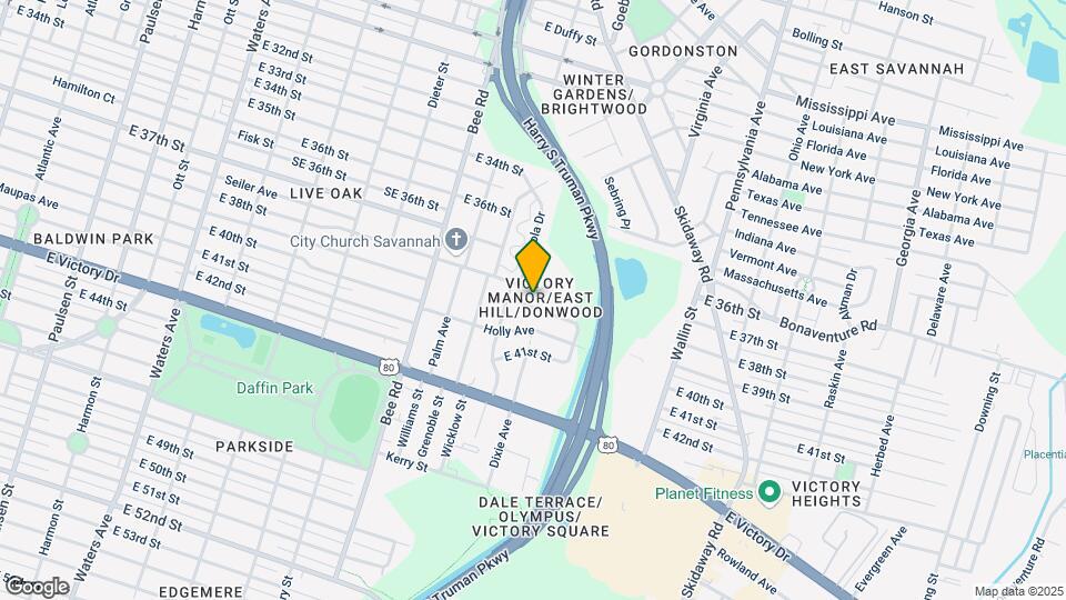 1718-1720 E 39th St Map and Location Details