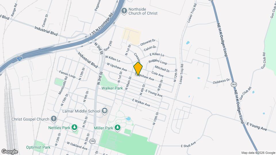 18 E Zenith Ave Mapa y Detalles de la Ubicación