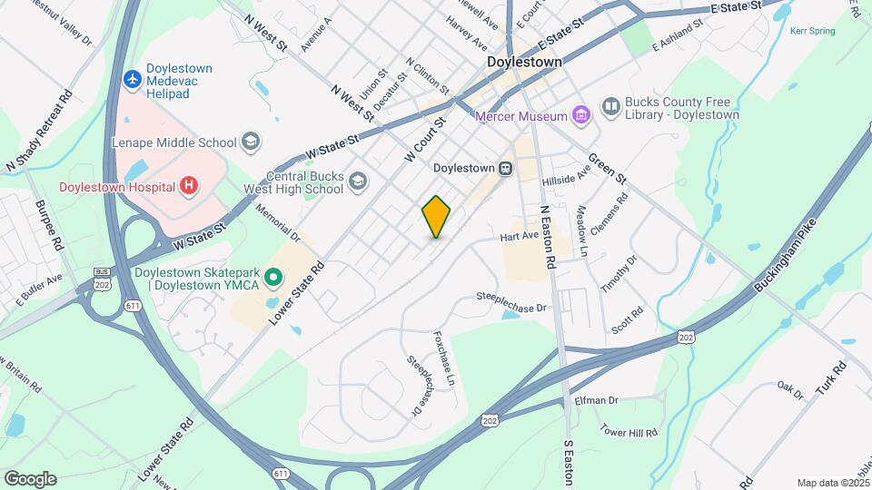 268 W Ashland St Map and Location Details