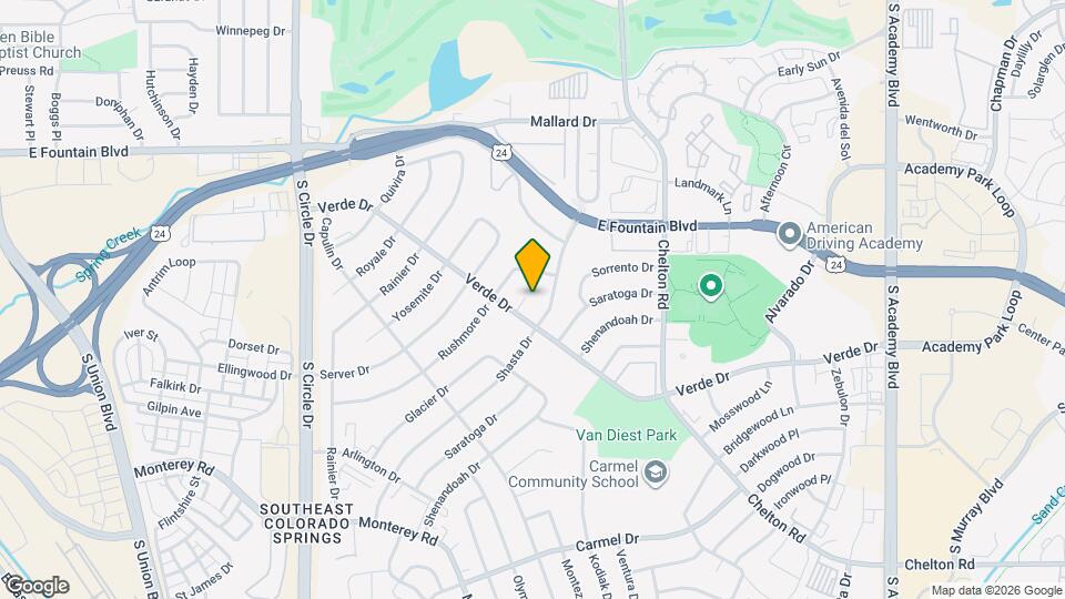 1311 Chaco Cir Map and Location Details