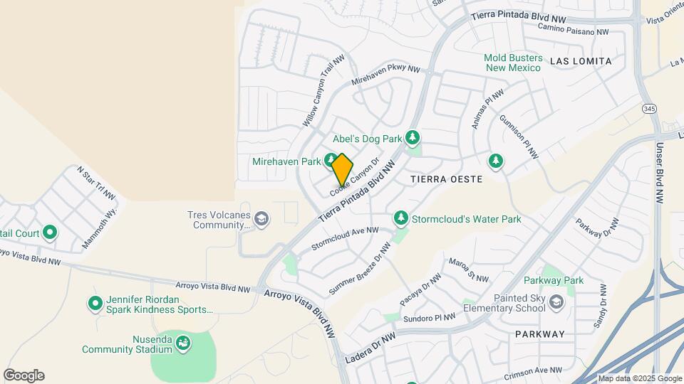 1724 Cooke Canyon Dr Map and Location Details